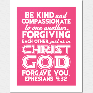 Ephesians 4:32 Posters and Art